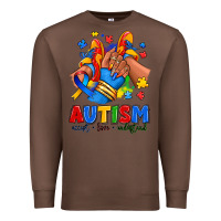 Chestnut Autism accept love understand afro girl sneakers Premium Sweatshirt - RanaPortraitStore
