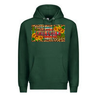 Sports Green Chingona license plate Premium Hoodie - HRA Design Shop