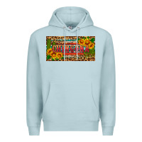 Blue Mist Chingona license plate Premium Hoodie - HRA Design Shop