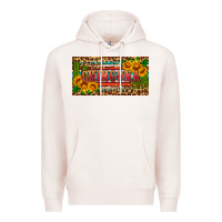 Pale Pink Chingona license plate Premium Hoodie - HRA Design Shop