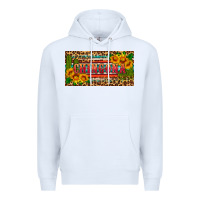 White Chingona license plate Premium Hoodie - HRA Design Shop