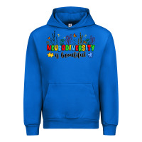 Cobalt neurodiversity is beautiful Urban Hoodie - JahusDesignShop