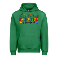 Emerald neurodiversity is beautiful Urban Hoodie - JahusDesignShop