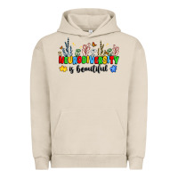 Pigment French Oak neurodiversity is beautiful Urban Hoodie - JahusDesignShop