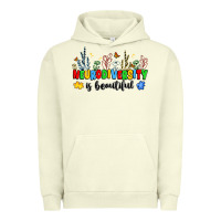 Pigment Pistachio neurodiversity is beautiful Urban Hoodie - JahusDesignShop