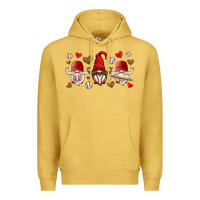 Antique Gold baseball gnome Premium Hoodie - HRA Design Shop