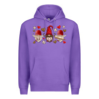 Purple baseball gnome Premium Hoodie - HRA Design Shop