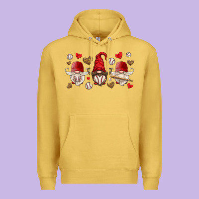 Baseball Gnome Premium Hoodie Designed By Hra Design Shop