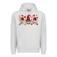 Dove Grey baseball gnome Premium Hoodie - HRA Design Shop