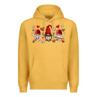 Mustard baseball gnome Premium Hoodie - HRA Design Shop