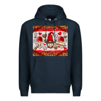 Navy baseball gnome Premium Hoodie - HRA Design Shop