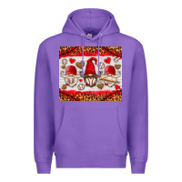 Purple baseball gnome Premium Hoodie - HRA Design Shop
