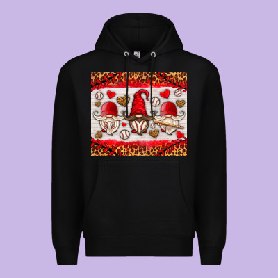 Baseball Gnome Premium Hoodie Designed By Hra Design Shop
