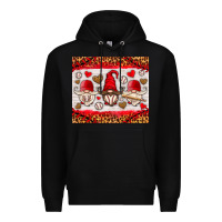 Black baseball gnome Premium Hoodie - HRA Design Shop