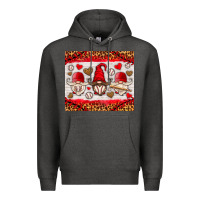 Charcoal Heather baseball gnome Premium Hoodie - HRA Design Shop