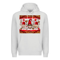 Dove Grey baseball gnome Premium Hoodie - HRA Design Shop