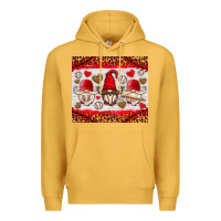 Mustard baseball gnome Premium Hoodie - HRA Design Shop