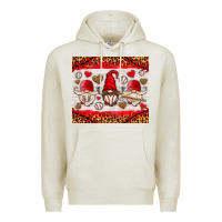 Oatmeal Heather baseball gnome Premium Hoodie - HRA Design Shop