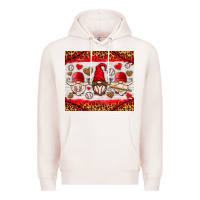 Pale Pink baseball gnome Premium Hoodie - HRA Design Shop