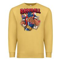 Antique Gold Baseball life afro girl sneakers Premium Sweatshirt - RanaPortraitStore
