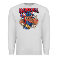 Dove Grey Baseball life afro girl sneakers Premium Sweatshirt - RanaPortraitStore