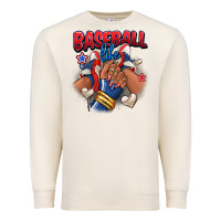 Sandshell Baseball life afro girl sneakers Premium Sweatshirt - RanaPortraitStore