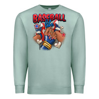 Seafoam Baseball life afro girl sneakers Premium Sweatshirt - RanaPortraitStore