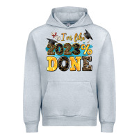 Heather Grey i m like 2023 done Urban Hoodie - AdoDesignShop