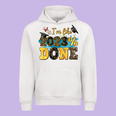I M Like 2023 Done Urban Hoodie Designed By Adodesignshop