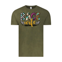 Vintage Olive race wife Vintage Tee - Artiststas