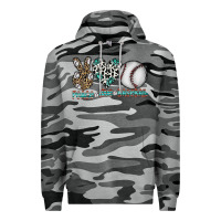 Slate Camo peace love baseball Premium Hoodie - CowhideDigitalArt