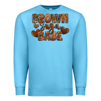 Ocean Blue Brown sugar babe Premium Sweatshirt - RanaPortraitStore
