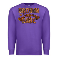 Purple Brown sugar babe Premium Sweatshirt - RanaPortraitStore