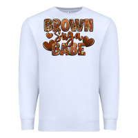 White Brown sugar babe Premium Sweatshirt - RanaPortraitStore