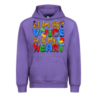 Tulip i am his voice he is my heart Urban Hoodie - JahusDesignShop