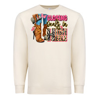 Sandshell Closing deals in high heels black fashion girl Premium Sweatshirt - RanaPortraitStore