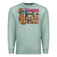 Seafoam Closing deals in high heels black fashion girl Premium Sweatshirt - RanaPortraitStore