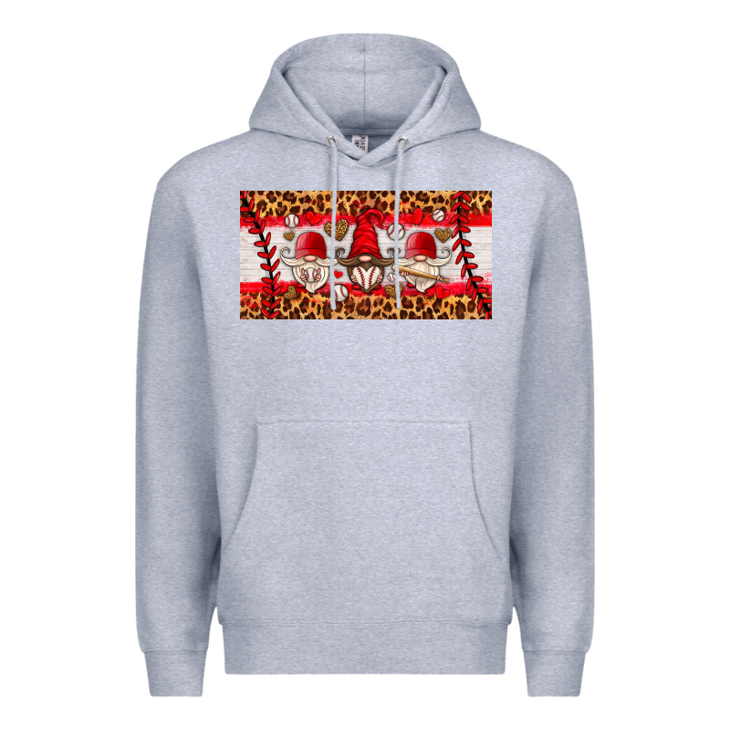 Baseball Gnome License Plate Premium Hoodie by HRA Design Shop | Teevron