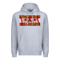 Heather Grey baseball gnome license plate Premium Hoodie - HRA Design Shop