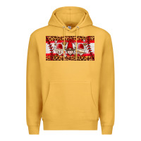 Mustard baseball gnome license plate Premium Hoodie - HRA Design Shop