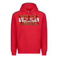 Red baseball gnome license plate Premium Hoodie - HRA Design Shop
