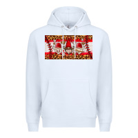 White baseball gnome license plate Premium Hoodie - HRA Design Shop