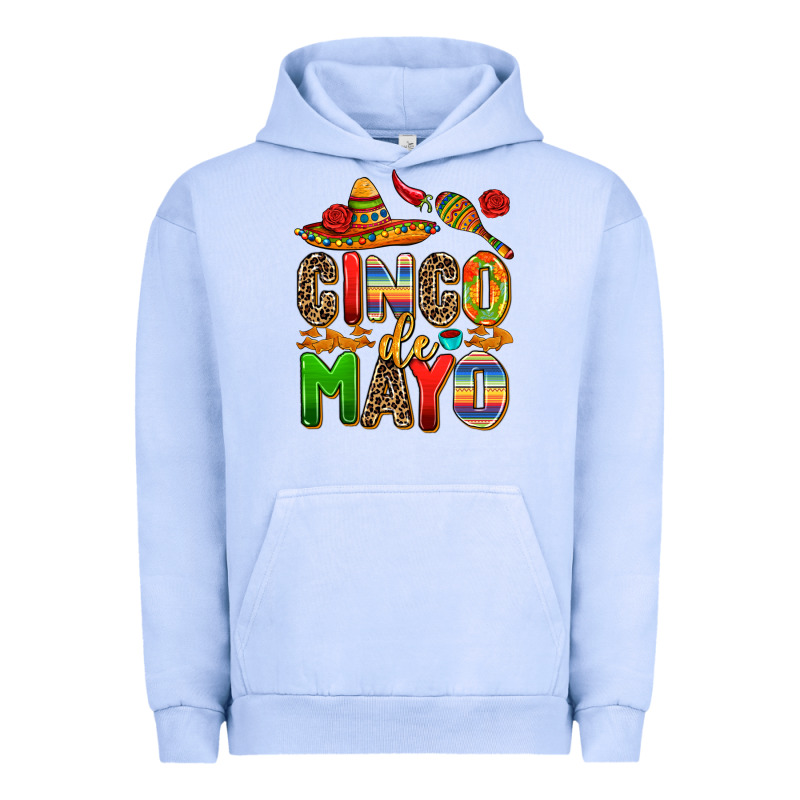 Cinco De Mayo Urban Hoodie by AdoDesignShop | Teevron