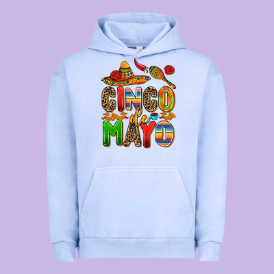 Cinco De Mayo Urban Hoodie Designed By Adodesignshop