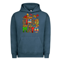 Pigment Midnight Navy cinco de mayo Urban Hoodie - AdoDesignShop