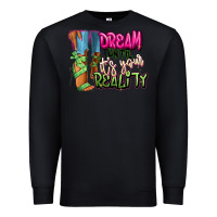 Black Dream until it's your reality heels black fashion Premium Sweatshirt - RanaPortraitStore