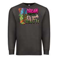 Smoke Dream until it's your reality heels black fashion Premium Sweatshirt - RanaPortraitStore