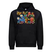 Black life is better in flip flops summer Urban Hoodie - JahusDesignShop
