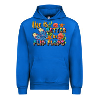 Cobalt life is better in flip flops summer Urban Hoodie - JahusDesignShop