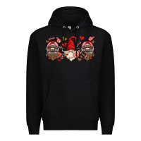 Black american football gnome Premium Hoodie - HRA Design Shop